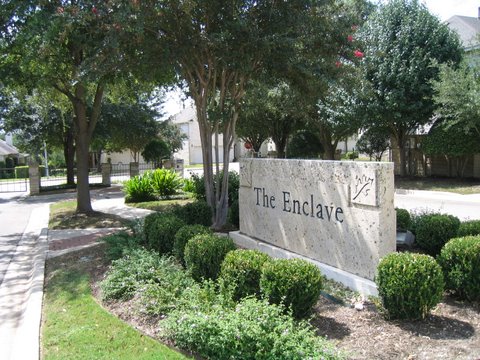 Enclave at Forest Creek entrance